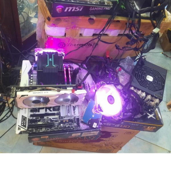 ชุด CPU i5 7600k พัดลม + H 270 +RAM 16gb สินค้ามือสองสภาพสวย