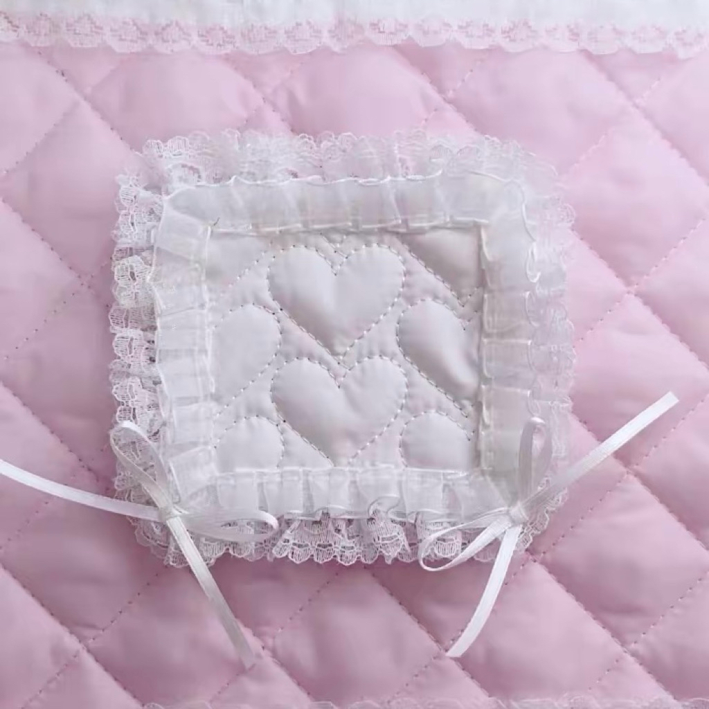 จัดส่ง1-3 วัน เบาะนั่งจ๋อง handmade เบาะรองตุ๊กตา ลูกไม้ lolita - รูปที่ 3