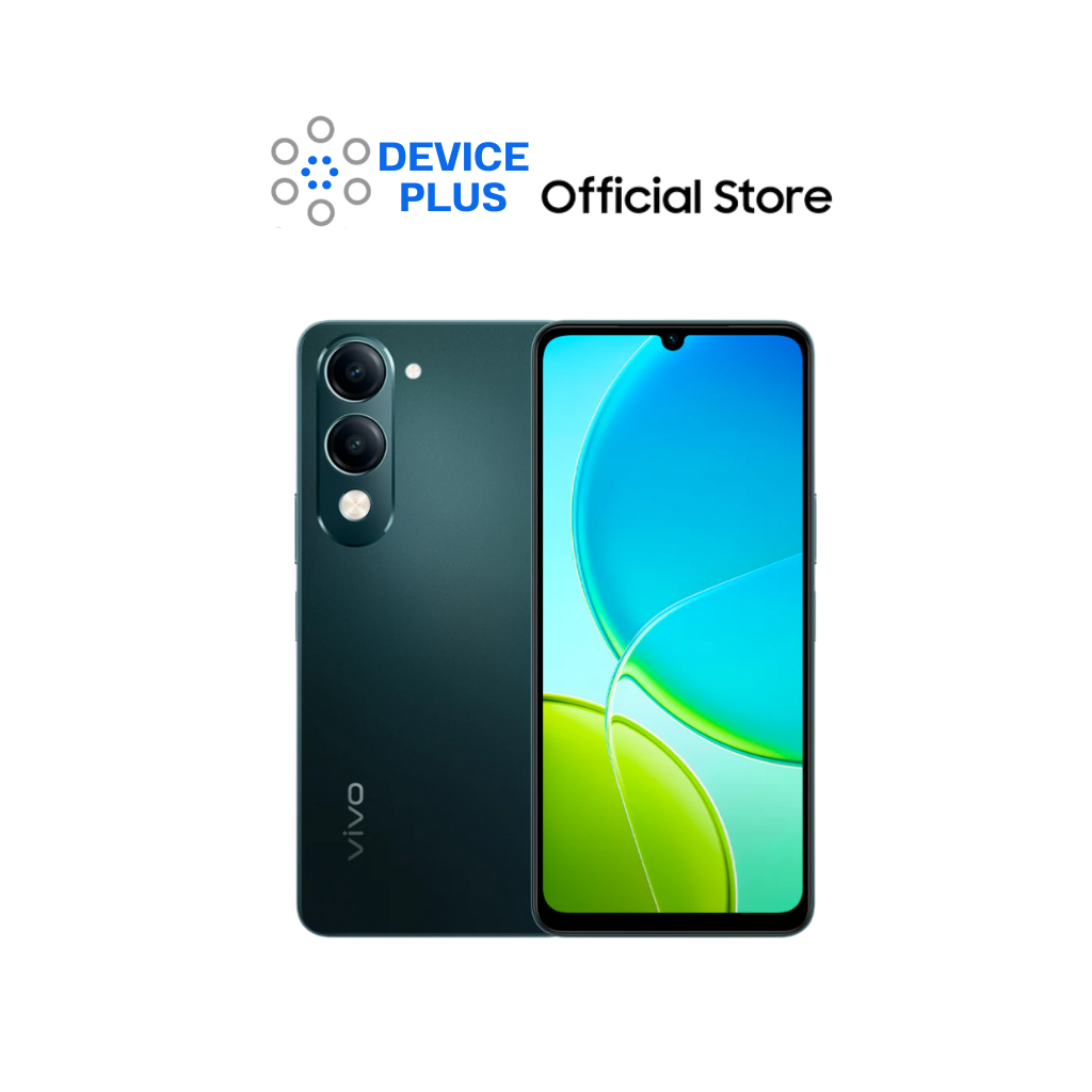 VIVO Y04 (4/128) ประกันศูนย์ 1 ปี [หน้าจอ 6.74 นิ้ว แบต 5500 mAh] ราคา ถูกที่สุด ดีลบีเคเค