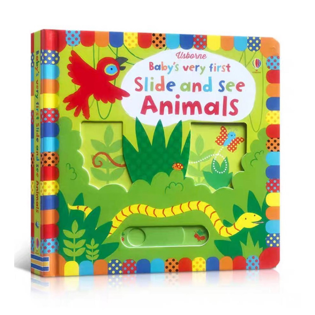 DKTODAY หนังสือ USBORNE BABY'S VERY FIRST SLIDE AND SEE SERIES (AGE 0+ MONTHS)