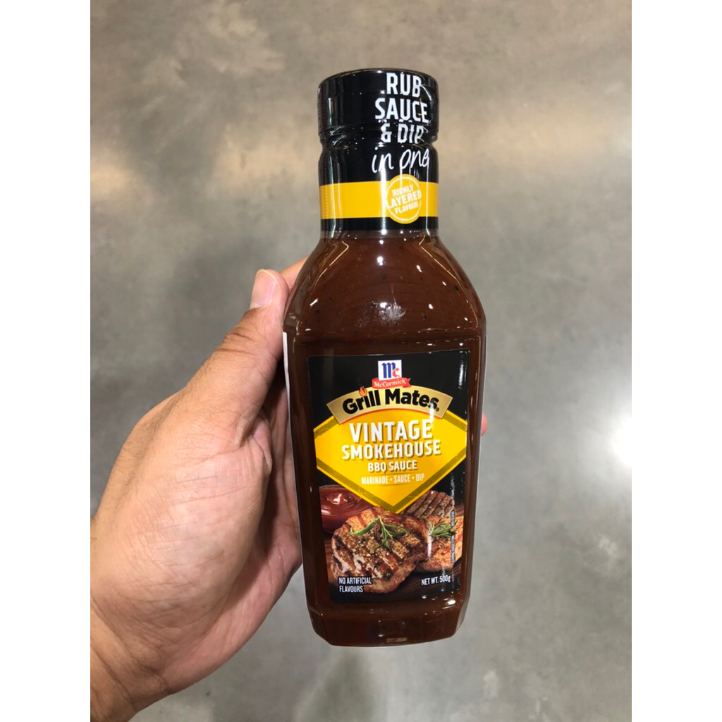 ซอส BBQ vintage smokehouse ตรา Grill Mates ขนาด 500g