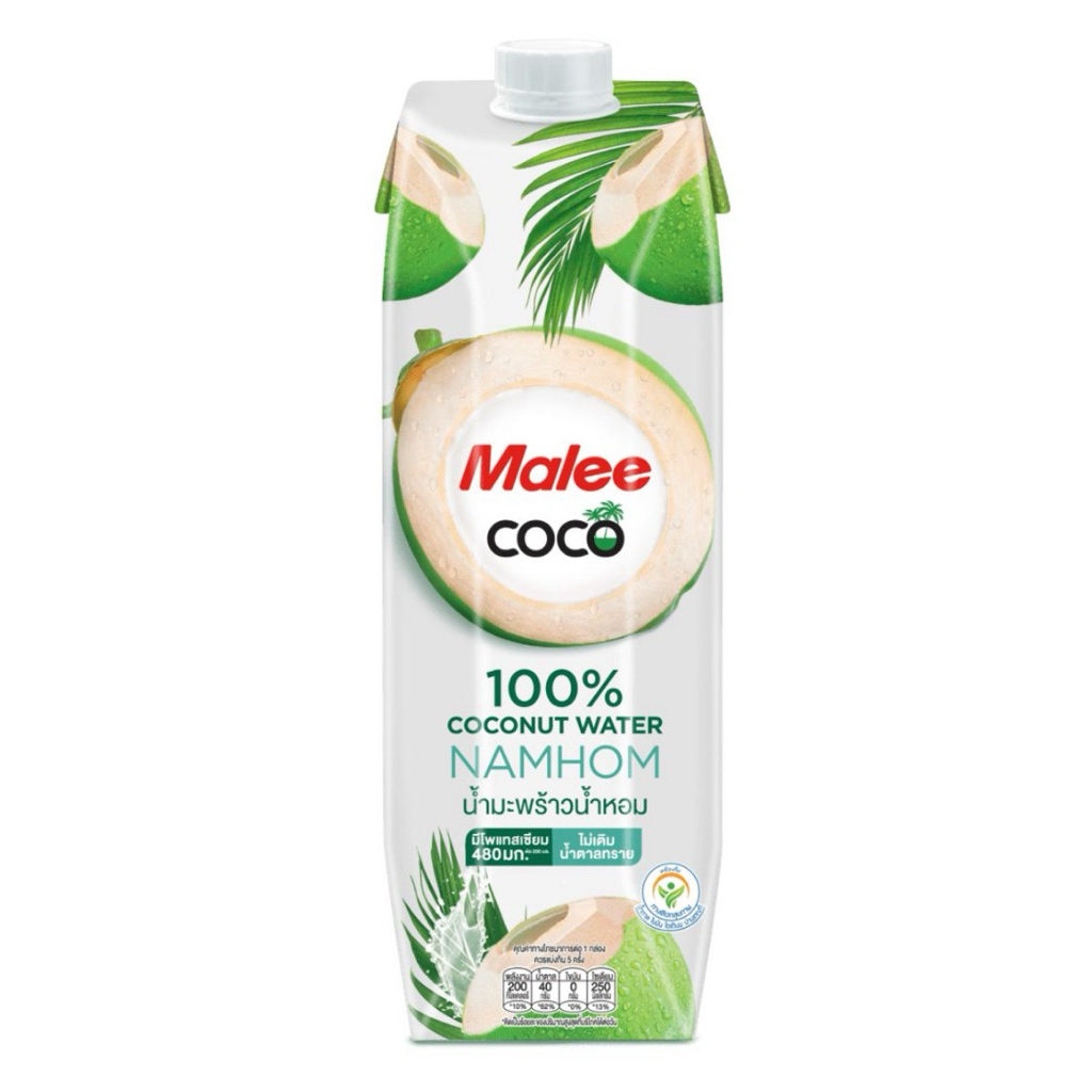 [ส่งด่วน] มาลีโคโค่ น้ำมะพร้าวน้ำหอม/น้ำมะพร้าว 1000 มล. Malee coco Coconut Drink