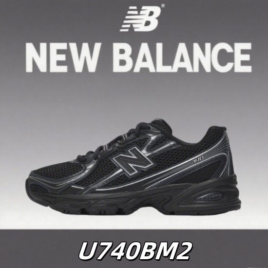 ของแท้รับประกัน100%🎖 New Balance NB 740 Y2K  U740BM2 รองเท้าผ้าใบสำหรับผู้ชาย และผู้หญิง