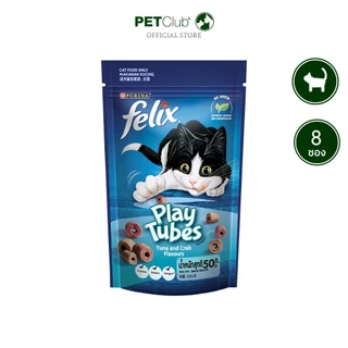 [PETClub] Friskies Party Mix, FELIX Party Mix - ขนมแมว !! ยกกล่อง 8 ซอง พิเศษ 445.- !!