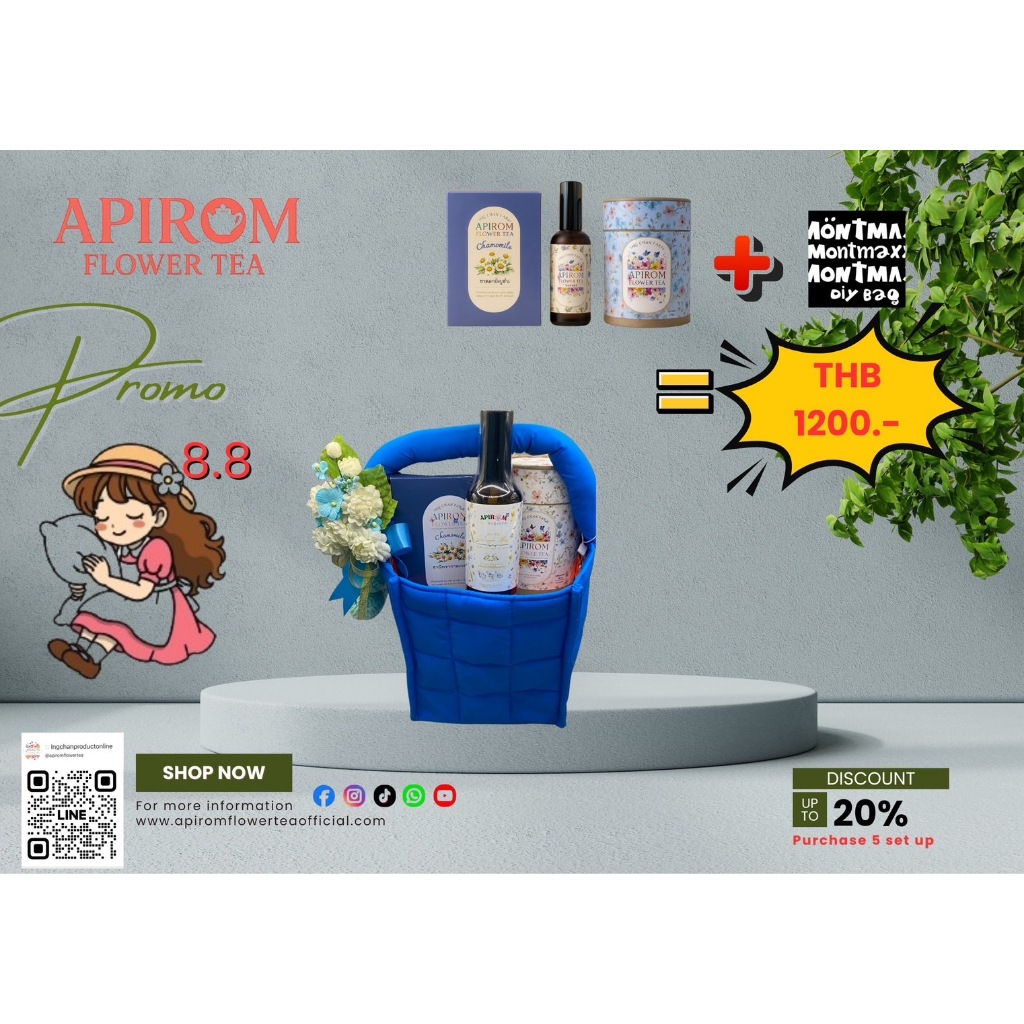 Apirom Gift set 5 Stress relife