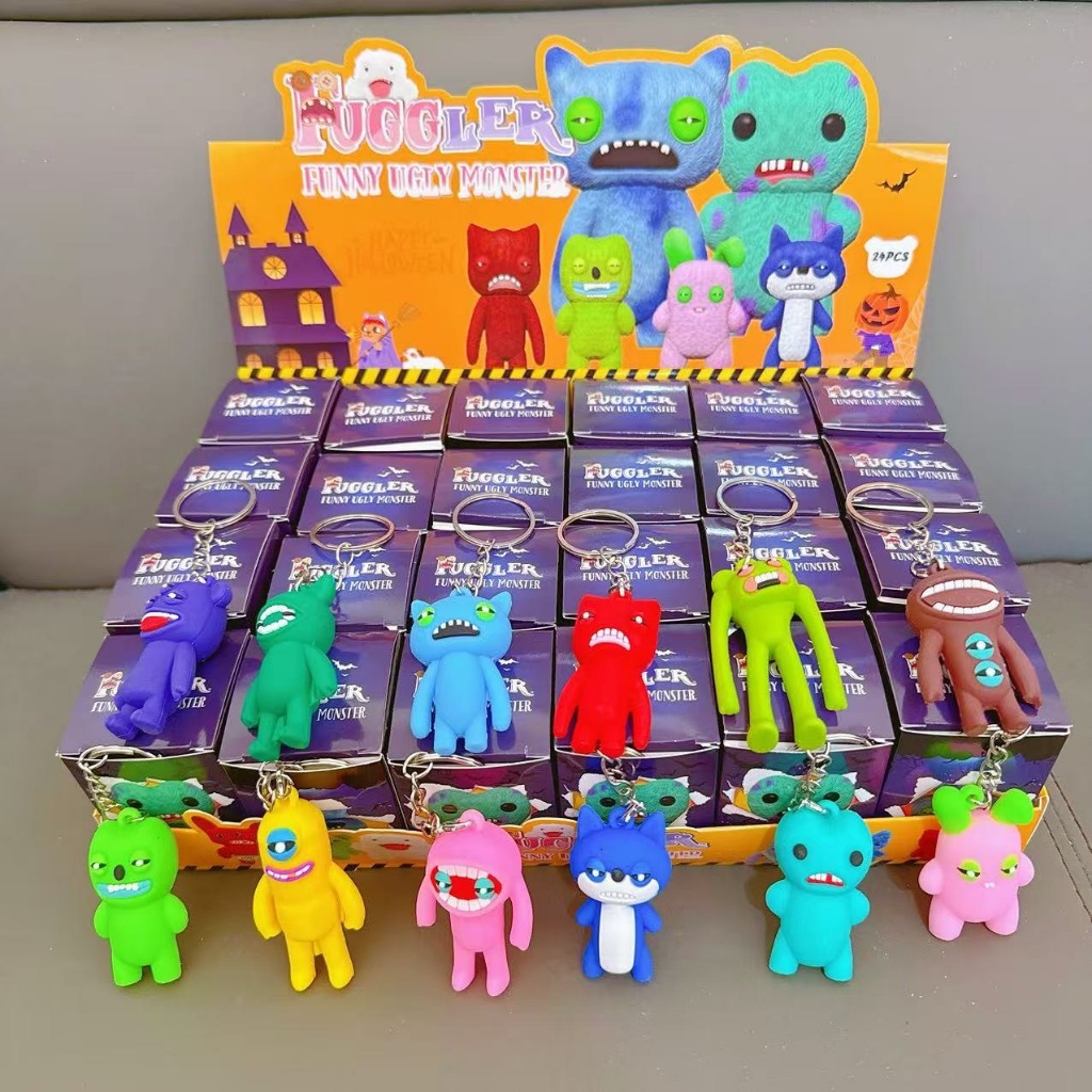 กล่องสุ่มพวงกุญแจ Monster (ยกBox24กล่อง) ถูกมาก จุ่มให้จุกๆไปเลยค่า คละลาย