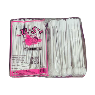 ช้อนคนกาแฟ 1000 คัน (ชุด 10 แพ็ค) สีขาว พลาสติกเกรด A
