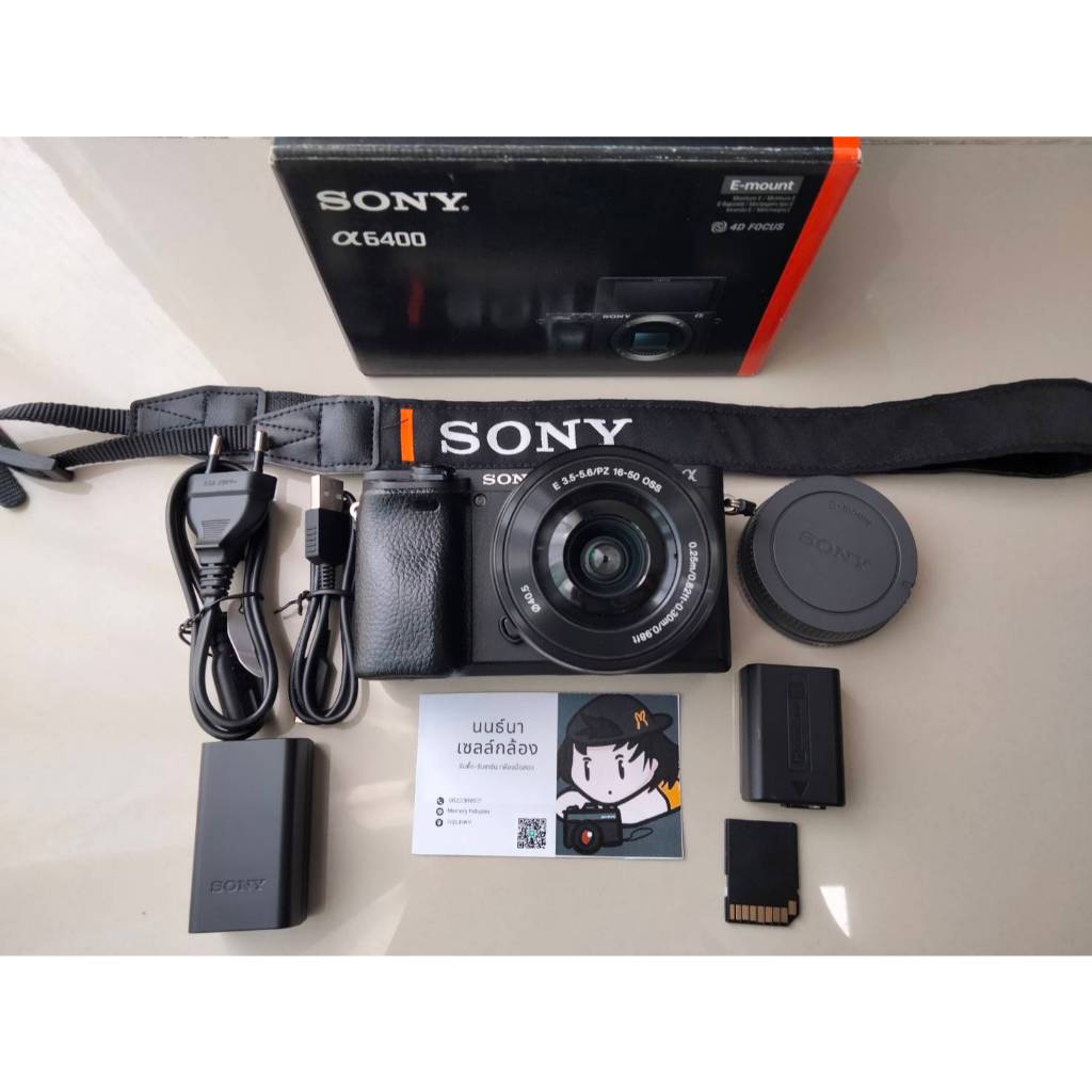 กล้องถูก sony a6400 sonya6400 Video 4K และ FullHD