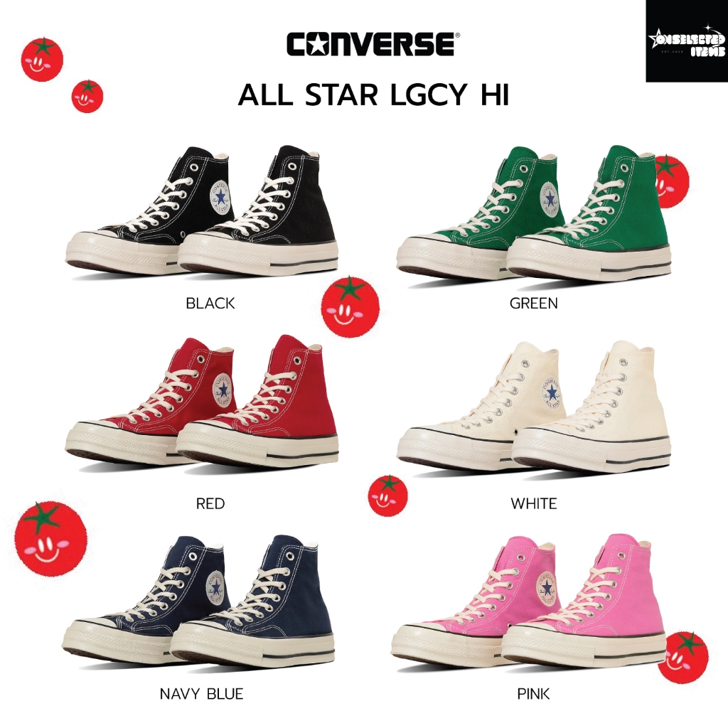สินค้า PRE-ORDER 🇯🇵 ของแท้100% CONVERSE รุ่น ALL STAR LGCY HI  MADE IN INDONESIA (UNISEX) สอบถามก่อนสั่งซื้อ