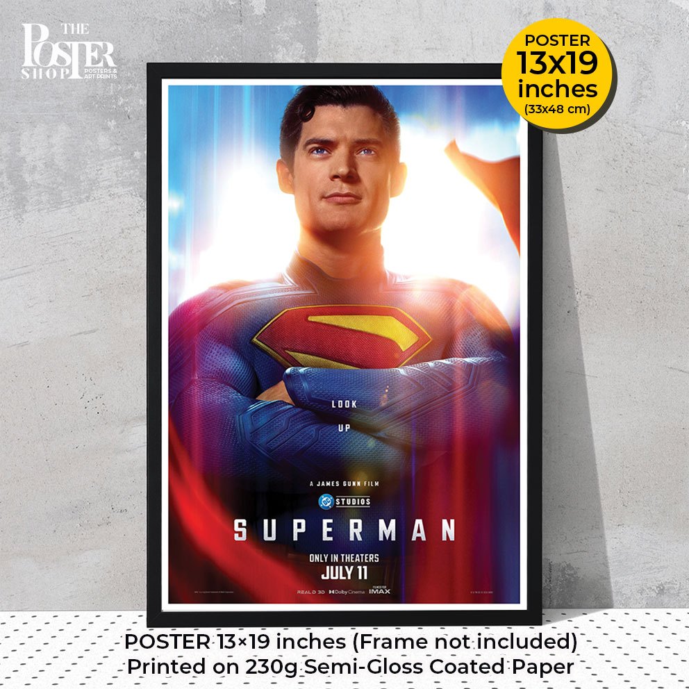 Superman Legacy Poster โปสเตอร์ซูเปอร์แมน ขนาด 13x19 นิ้ว