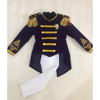 ชุดดรัมเมเยอร์เด็กชาย ชุดดรัมเมเยอร์ชาย ชุดถือป้าย ชุดเดินพาเหรด เสื้อผ้าเด็ก(โปรดทักแชทก่อนสั่งสินค้าต้องวัดไซส์อกจริง)