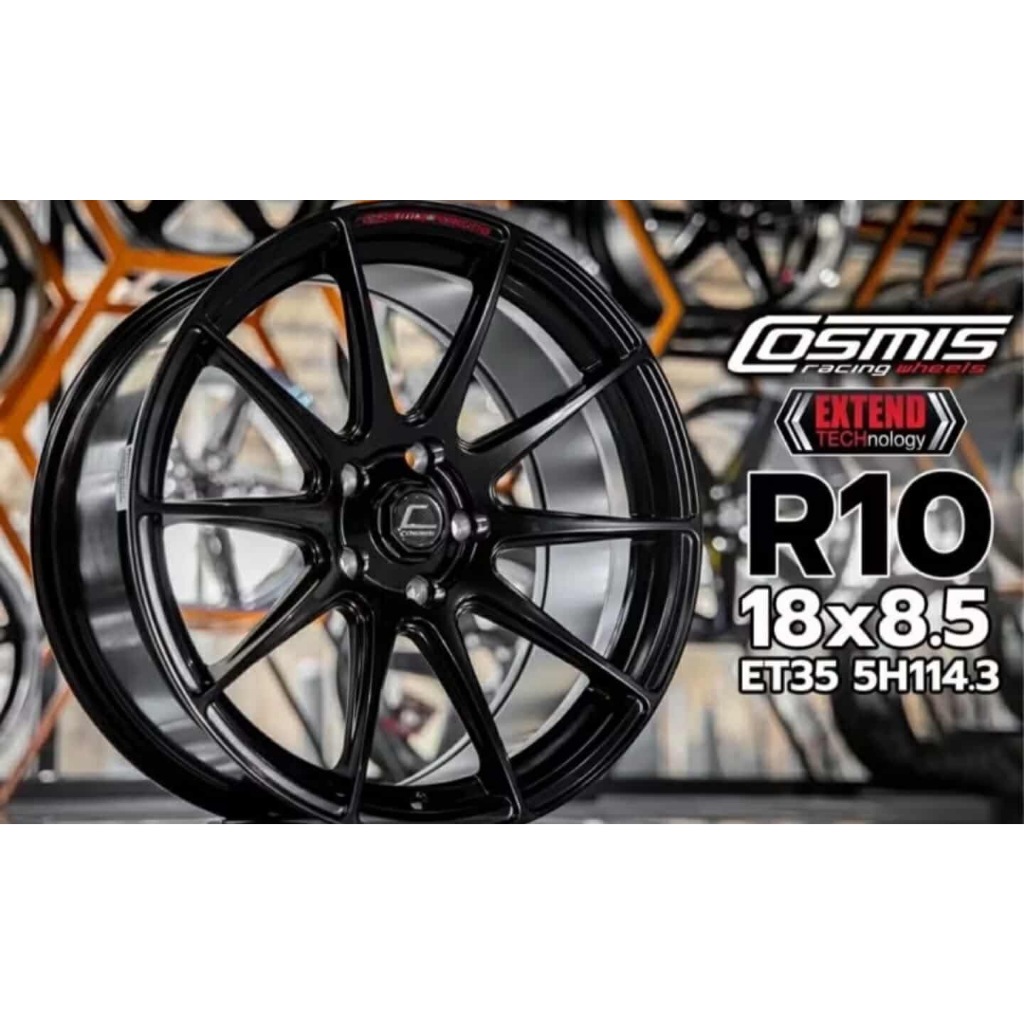 แม็กขอบ18 Cosmis ล้อแท้ รวมทุกลาย ทุกสี (4วง) - รูปที่ 5