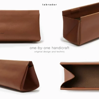 labrador SNAP eyeglasses case กล่องใส่แว่นตาหนังแท้ (LAA172)