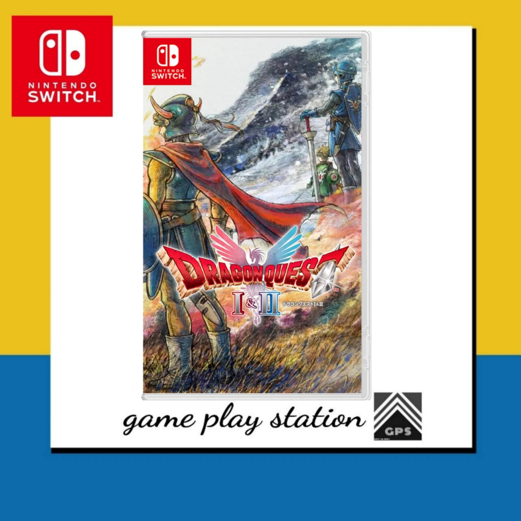 nintendo switch dragon quest 1 & 2 hd 2d remake ( english asia )