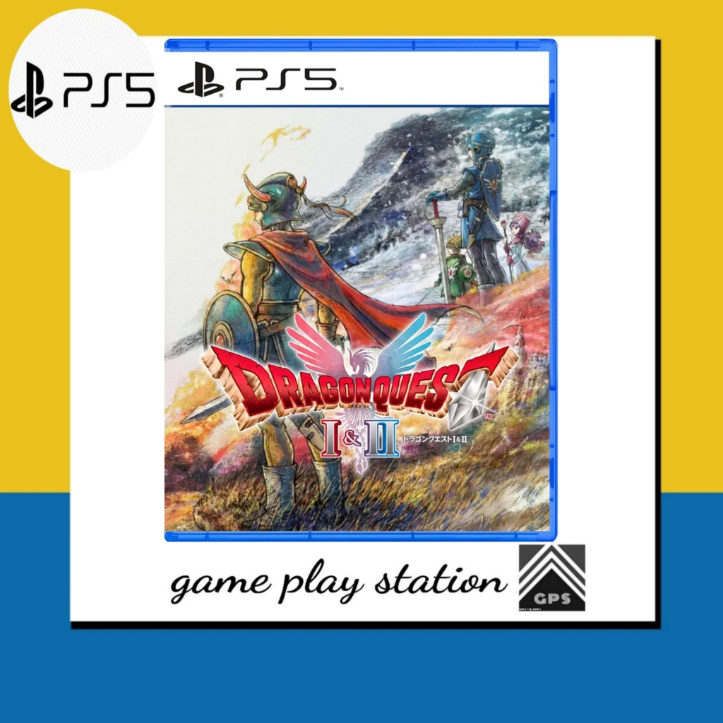 ps5 dragon quest 1 & 2 hd 2d remake ( english asia )