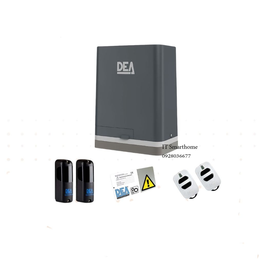 DEA LIVI มอเตอร์ประตูนำเข้าอิตาลีมีให้เลือกหลายรุ่น สามรถเลือกติดตั้งให้เหมาะสมกับประตู มอเตอร์DC