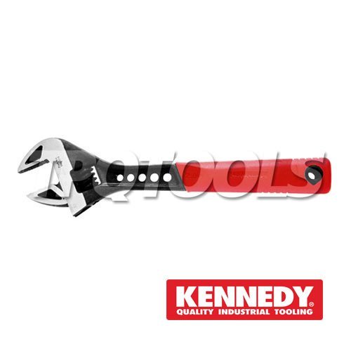 ประแจเลื่อนด้ามหุ้มยาง6" CUSHION GRIP ADJUSTABLEWRENCHE KEN501-3060K"KENNEDY"รับประกันสินค้าแท้ 100%