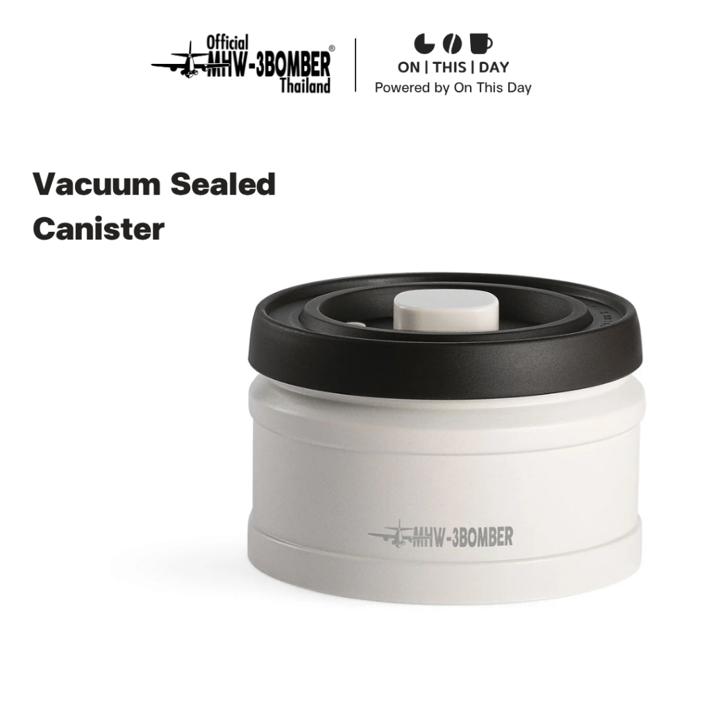 MHW-3BOMBER Vacuum Sealed Canister กระปุกเก็บเมล็ดกาแฟ ขนาด 750 ml