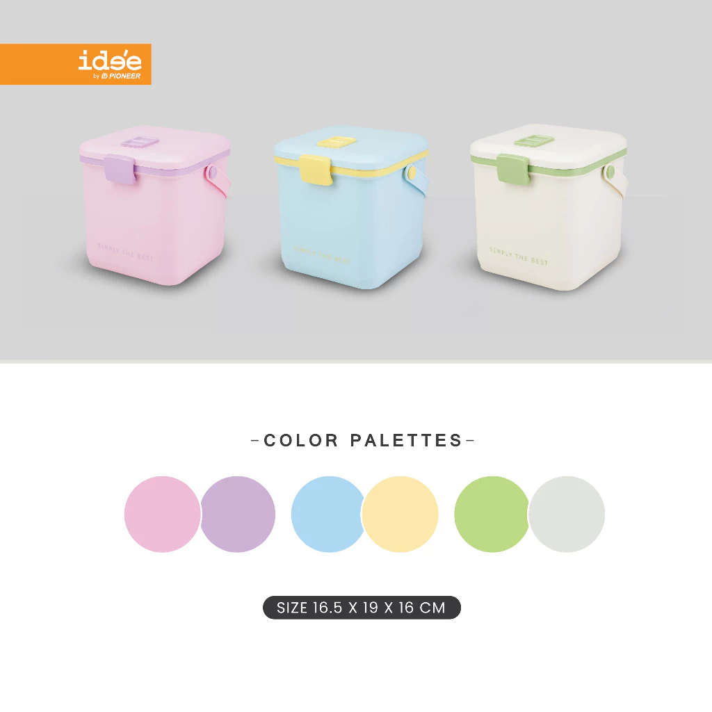 [New Arrivals] ide'e กระติกน้ำเก็บความเย็น กระติกพกพา (PN534) "Candy Pop" ขนาด 1.8 L. เก็บอุณหภูมิได้ 4 ชั่วโมง มีหูหิ้ว thumbnail 10
