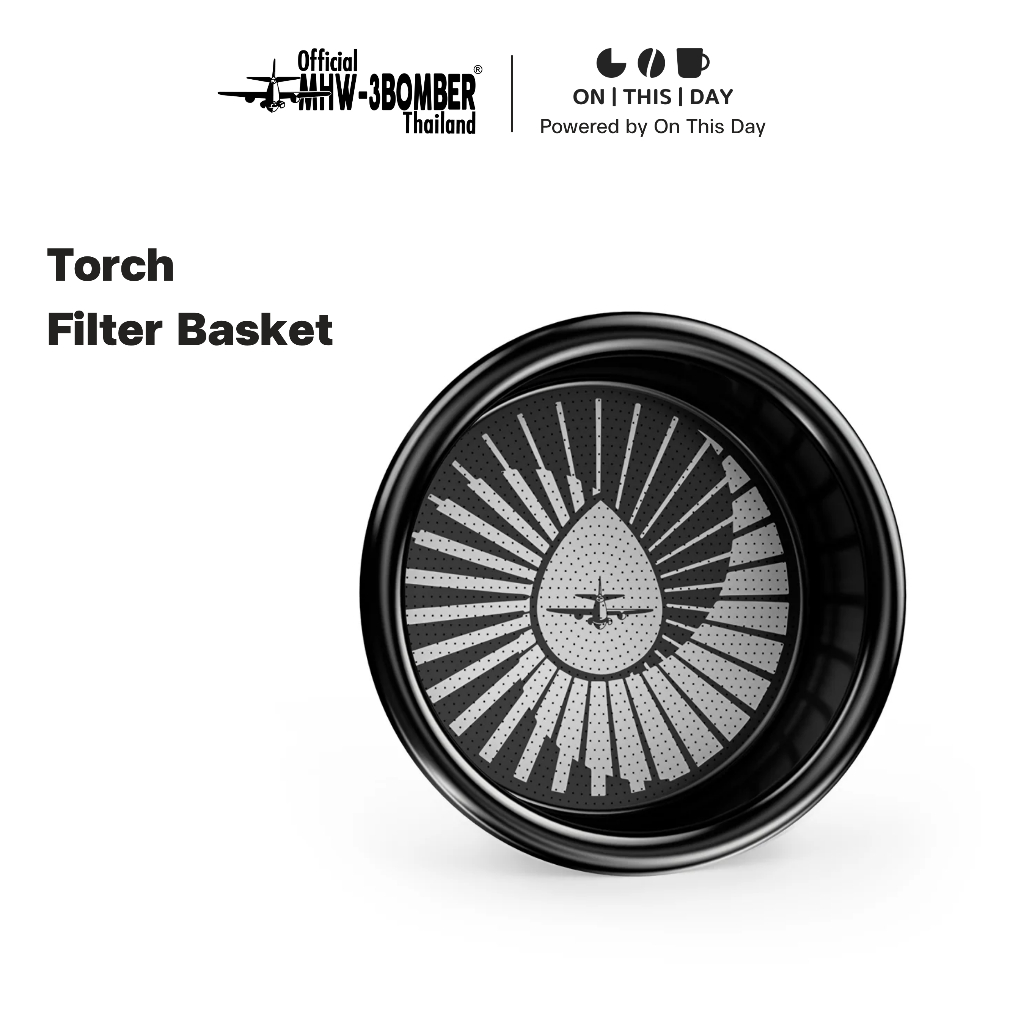 MHW-3BOMBER Torch Filter Basket ตะแกรงชงกาแฟ ขนาด 58.5 mm