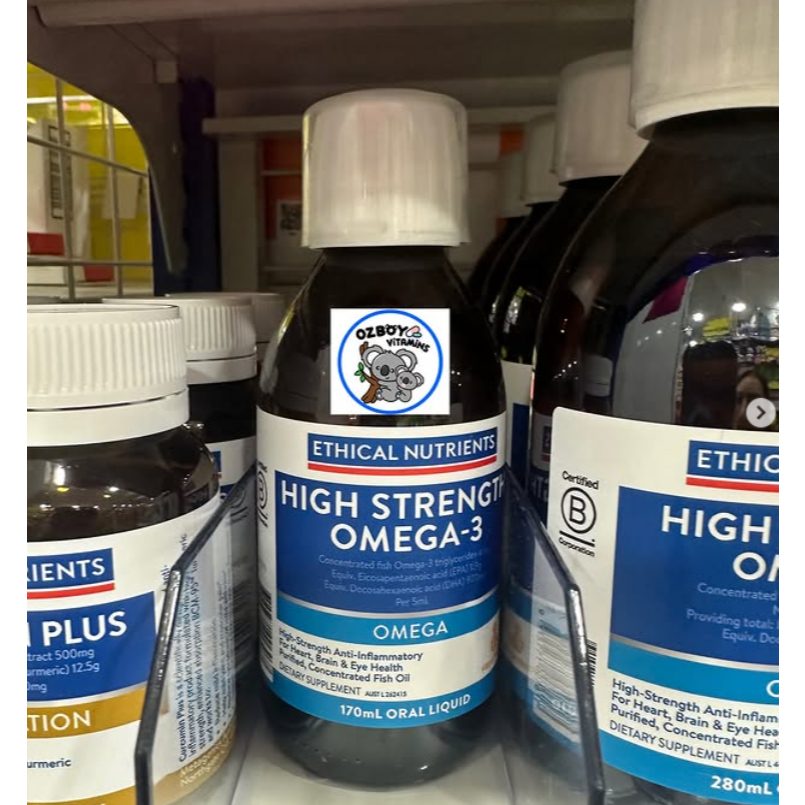 Ethical Nutrients High Strength Omega-3 liquid 170ml.