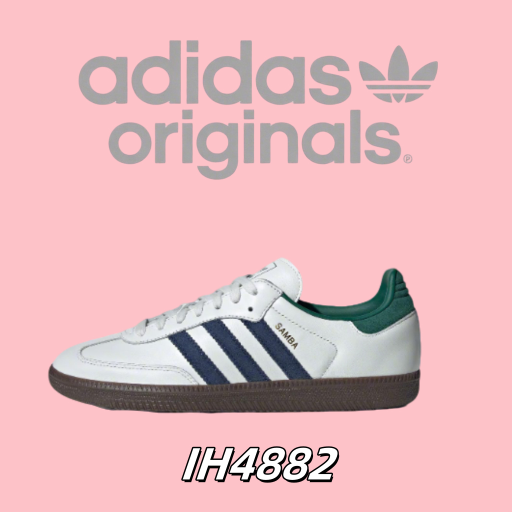 รับประกันสินค้าแท้ 100 % 👟adidas originals SAMBA OG  IH4882  รองเท้าผ้าใบสำหรับผู้ชาย