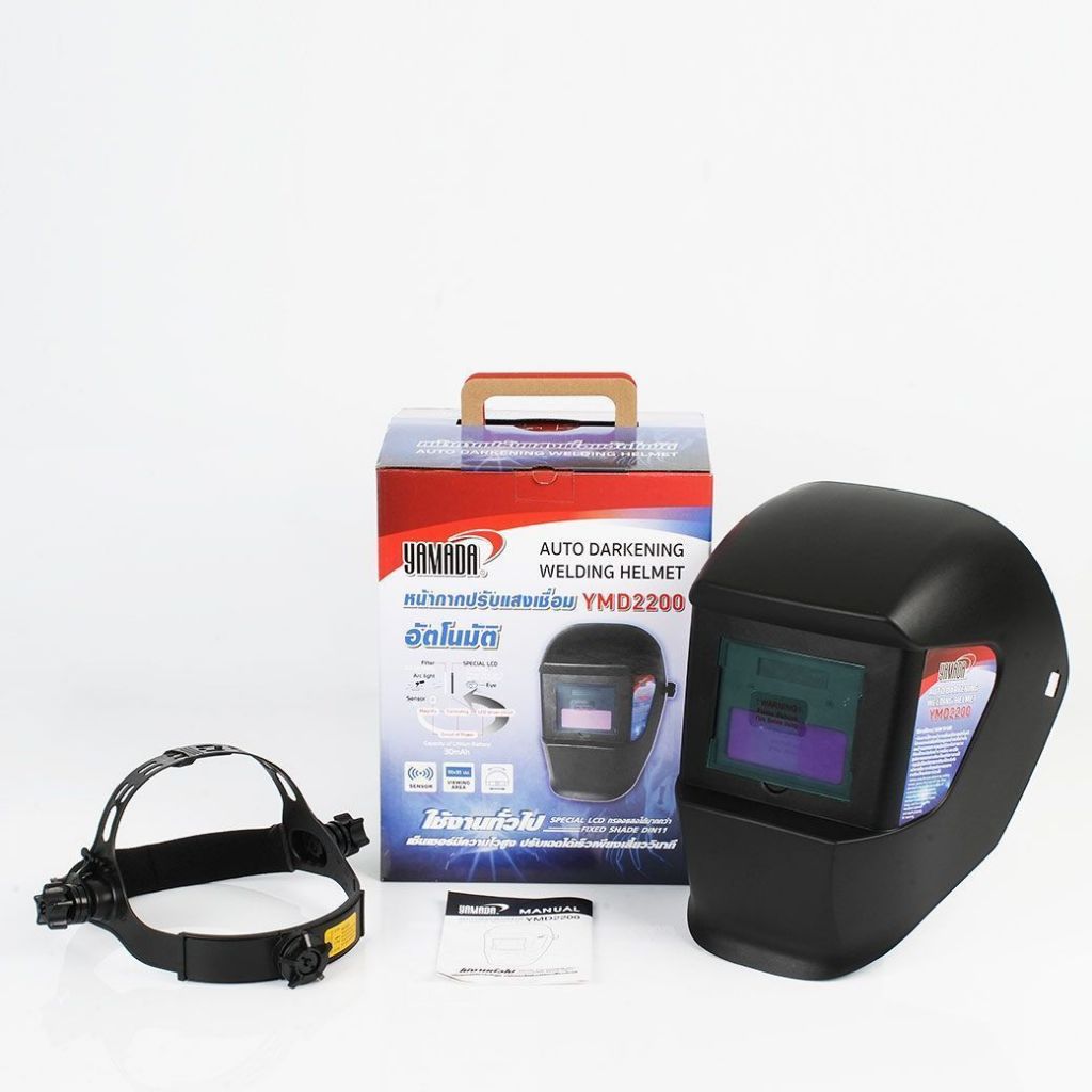 หน้ากากกันแสงเชื่อมอัตโนมัติ หน้ากากเชื่อม YAMADA หน้ากากปรับแสง AUTO รุ่น YMD2200 (1อัน) SB+ ราคา ถูกที่สุด ดีลบีเคเค แกลเลอรีภาพที่ 8