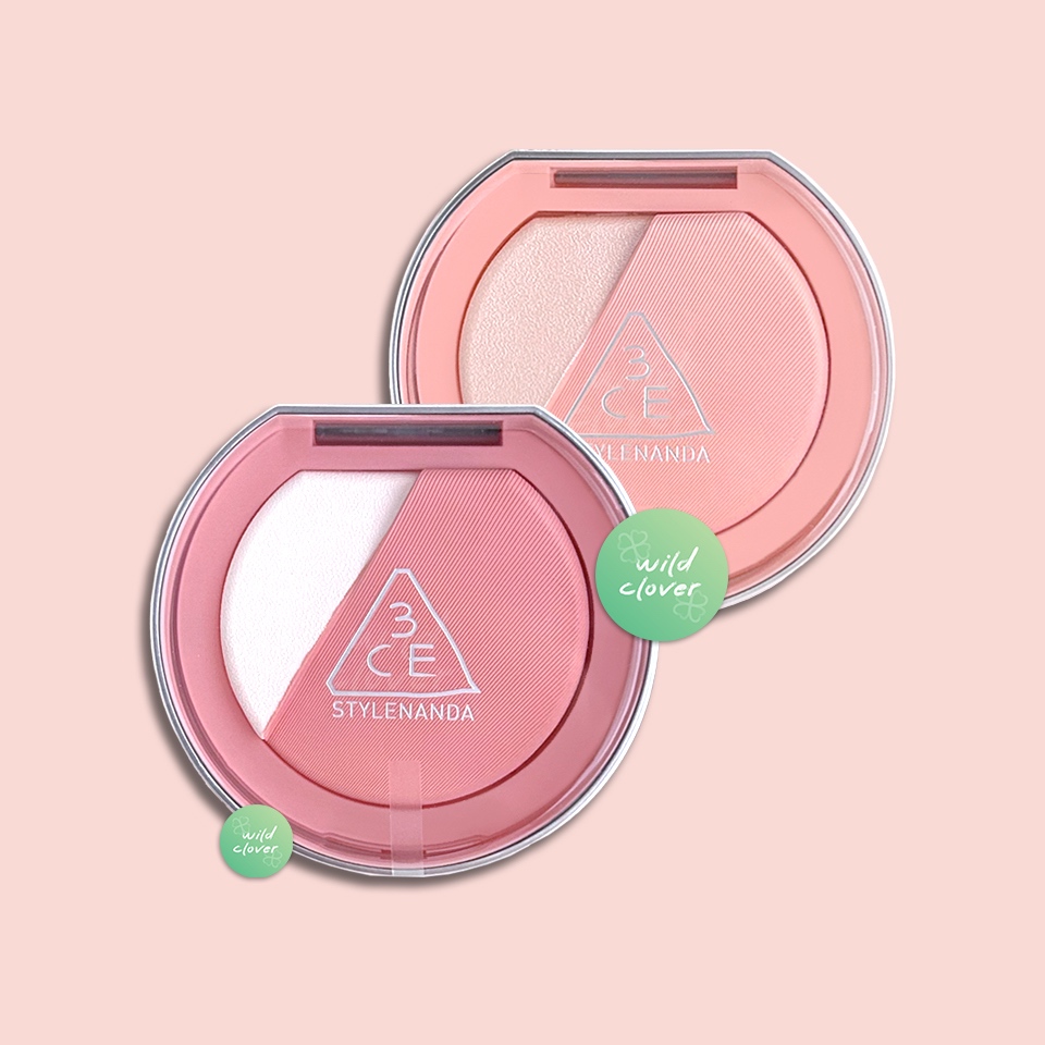 🍀 3CE : แท้ฉลากไทย exp.2027 blushlighter 4.3g blush + highlighter