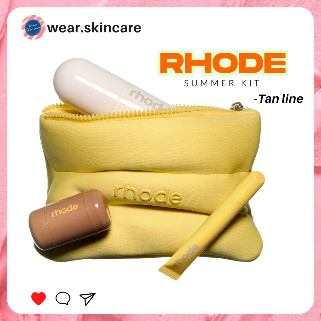 ⭐พร้อมส่ง wear.skincare⭐Rhode peptide lip tint สี limited Sugar cookie , PBJ , Espresso