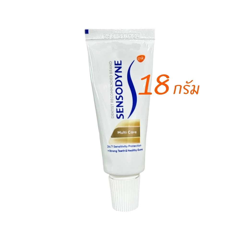 [Free gift] Sensodyne toothpaste 18g ยาสีฟัน เซ็นโซดายน์ มัลติแคร์ 18 กรัม