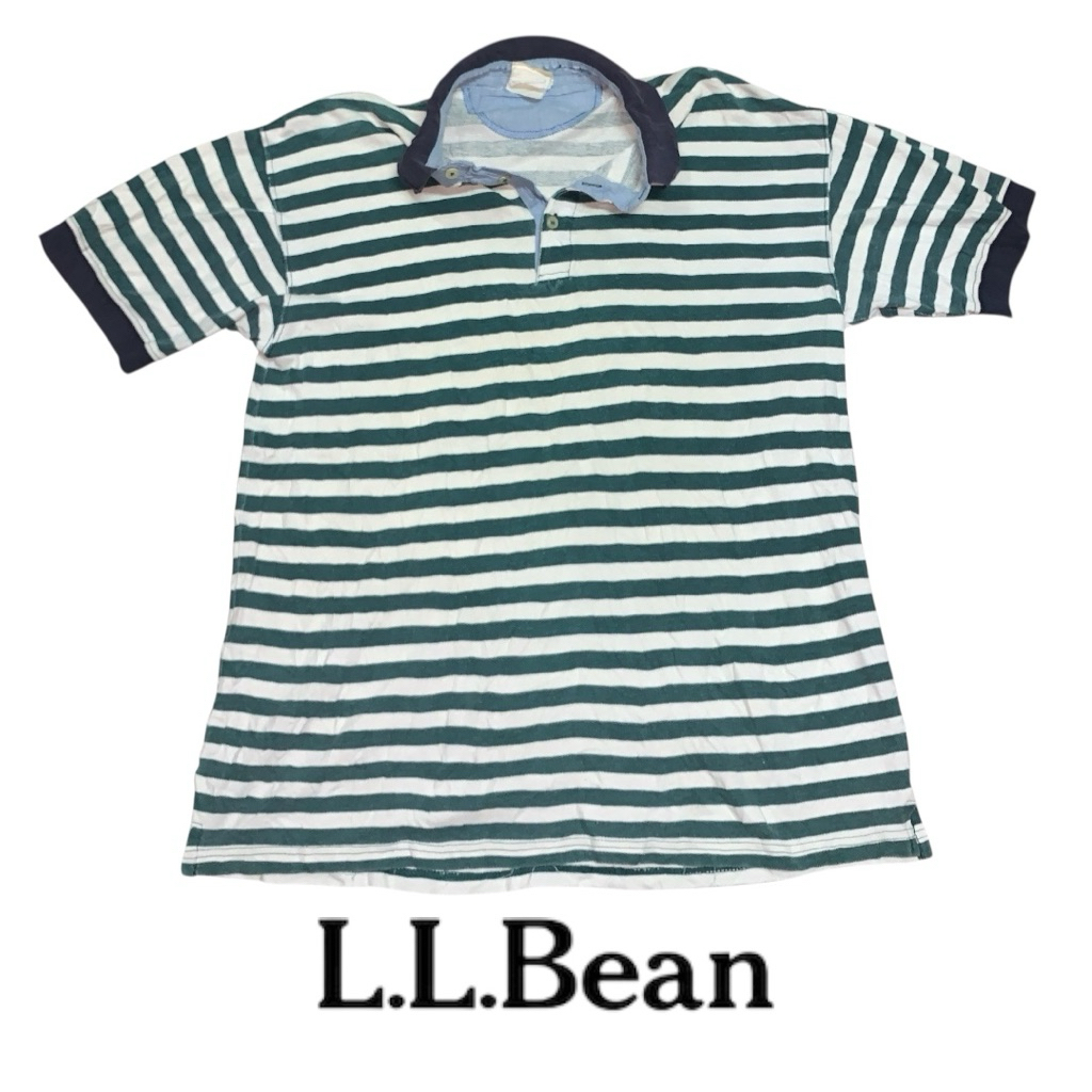 เสื้อคอปกแขนสั้น LL.Bean มือสอง