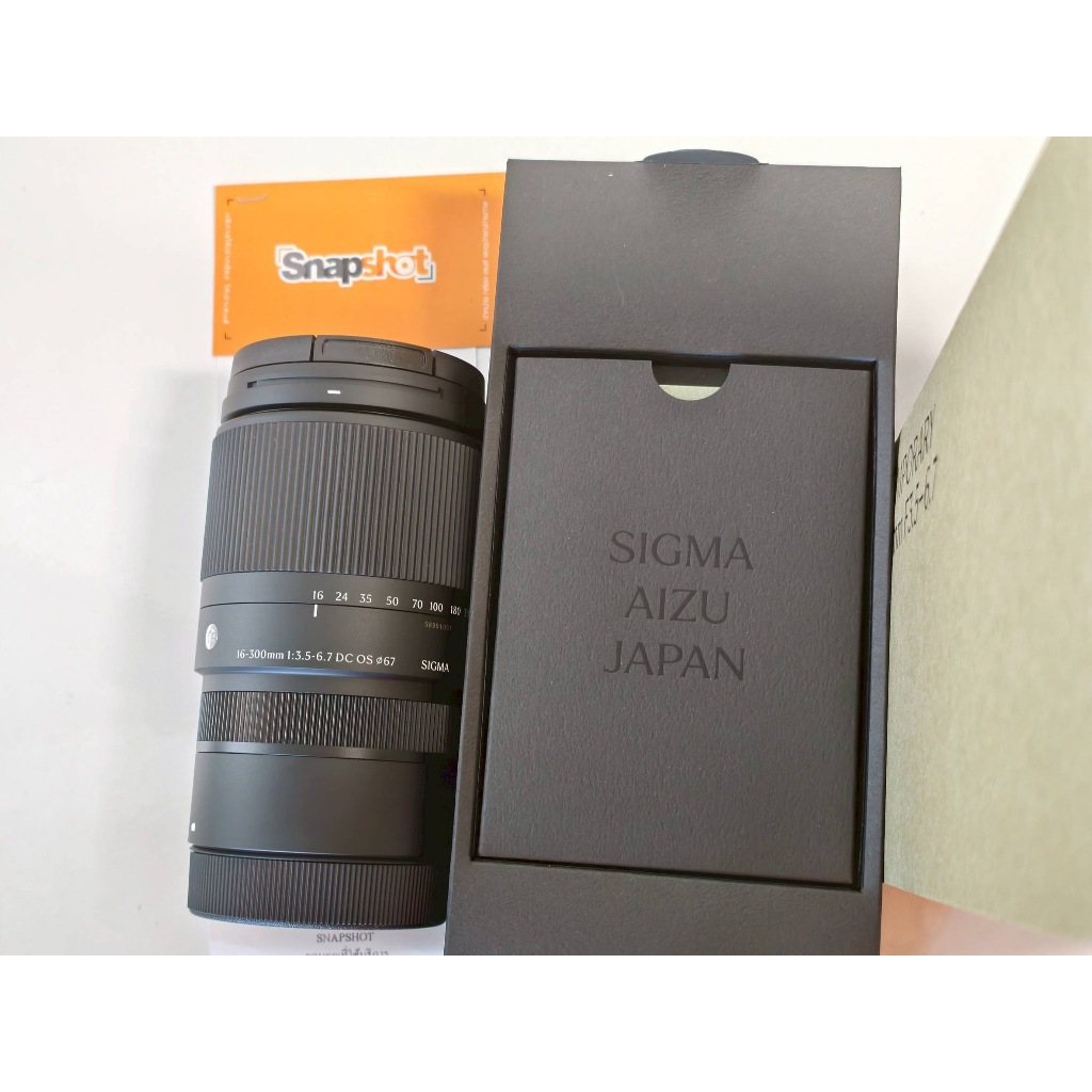 SIGMA 16-300mm f3.5-6.7 DC OS Contemporary  รองรับกล้องเซนเซอร์ APS-C