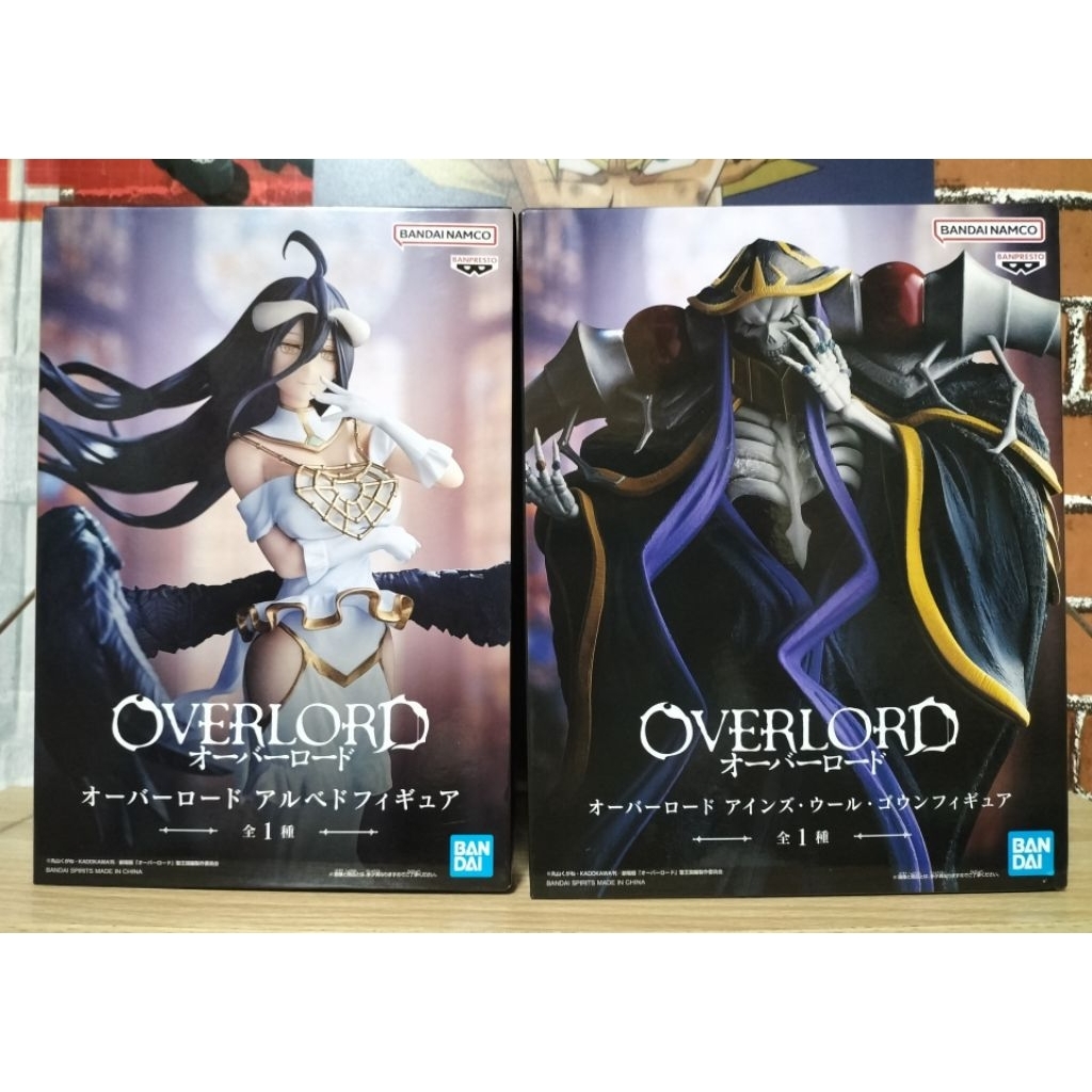 เเท้สินค้ามือ1 พร้อมส่ง❗(Overlord Ainz Ooal Gown Figure)" (Overlord Albedo Figure) Banpresto อัลเบโด