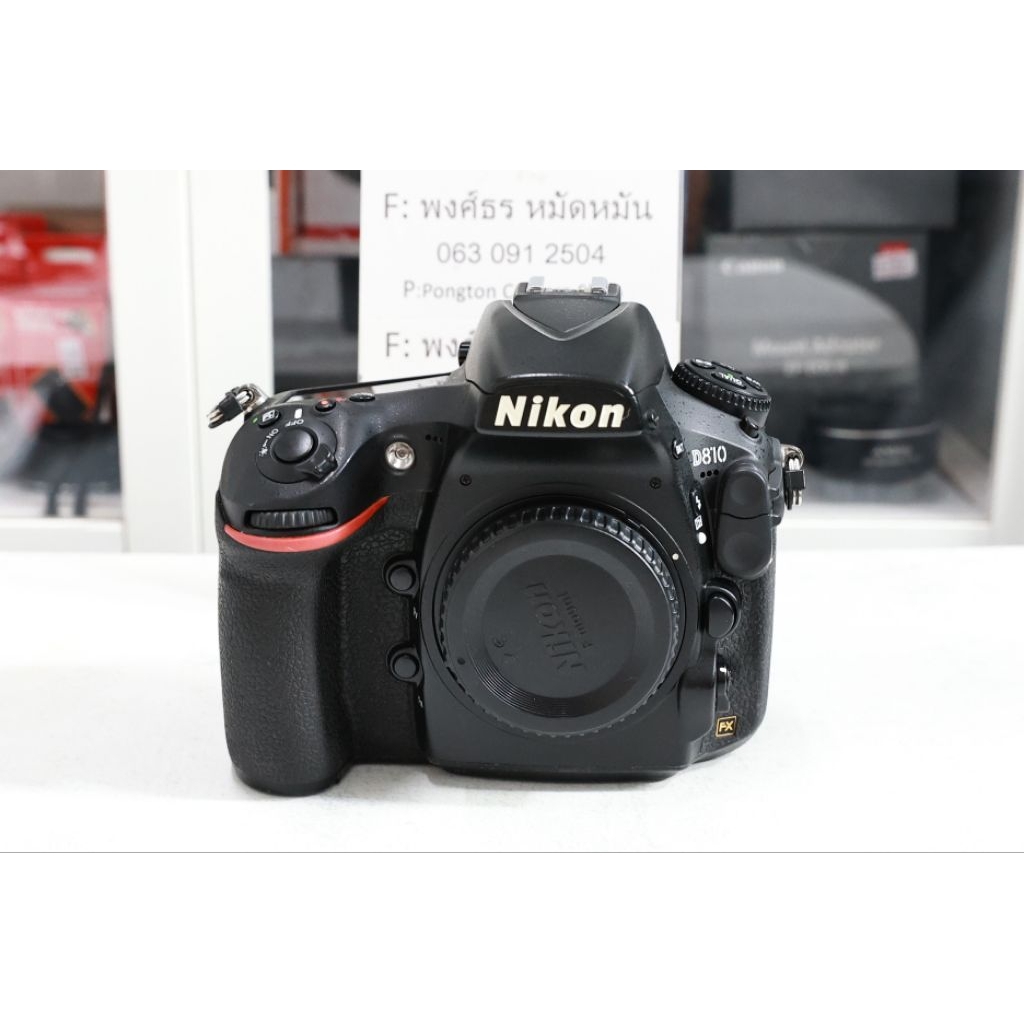 BODY NIKON D810เมนูไทย สภาพยังสวย