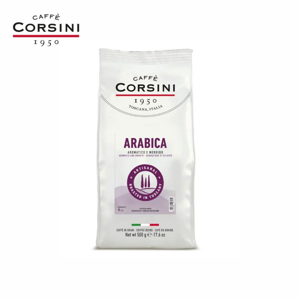 Arabica | Arabica 100% | Bean coffee 500g | Corsino Corsini