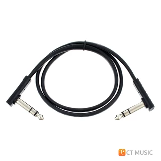 Rockboard Flat TRS Cable Black หัวแจ็ค TRS สาย TRS