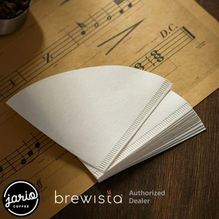 Jario x Brewista กระดาษกรองกาแฟทรงกรวย 100 แผ่น Brewista Cone Shape Coffee Filter 100 Sheets