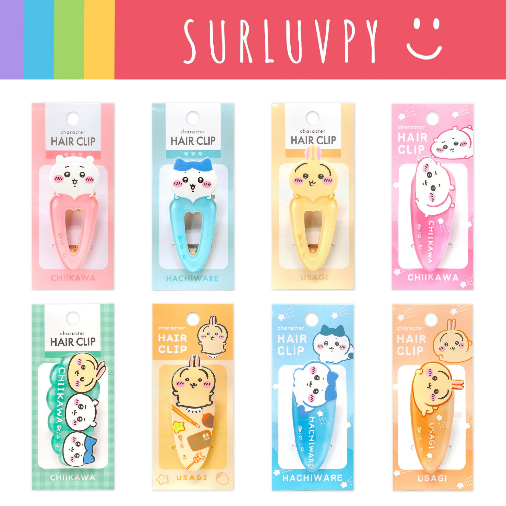 [🌈พร้อมส่ง☀️] Chiikawa Hair Clip กิ๊บติดผม Chiikawa Usagi Hachiware