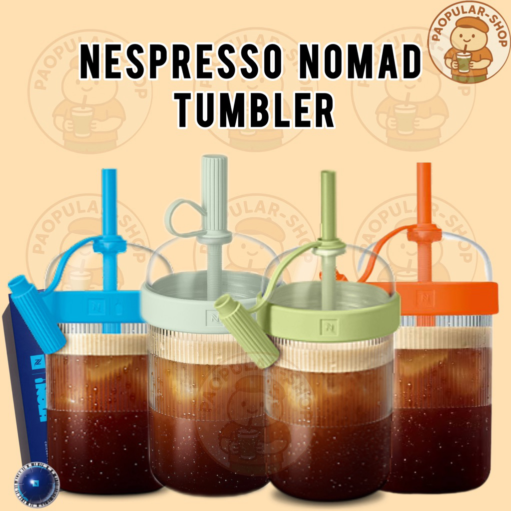 Nespresso x Blue Bottle Cofee Set Tumbler + Capsule Exp.2/26 , Nespresso Nomad Tumbler Summer Collec