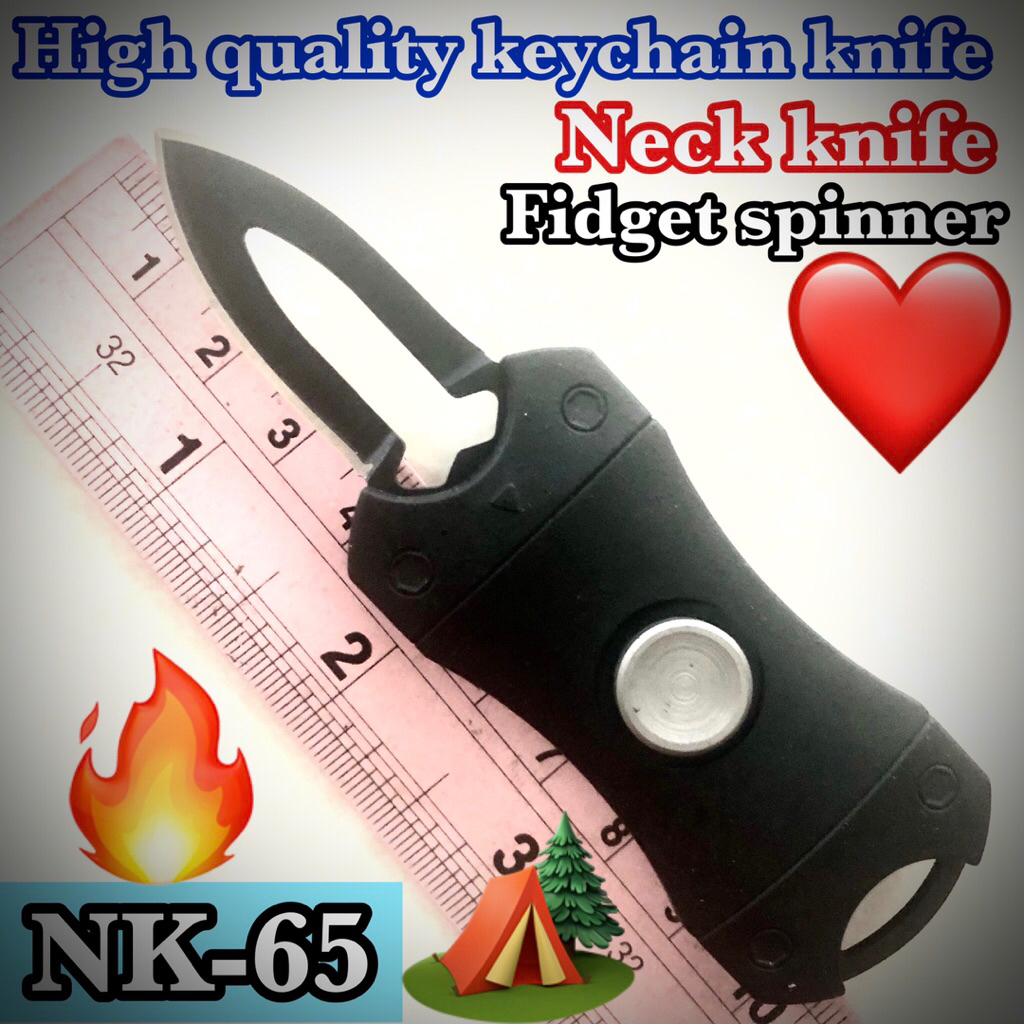 High quality keychain and neck knife NK-65 for collection and cutting