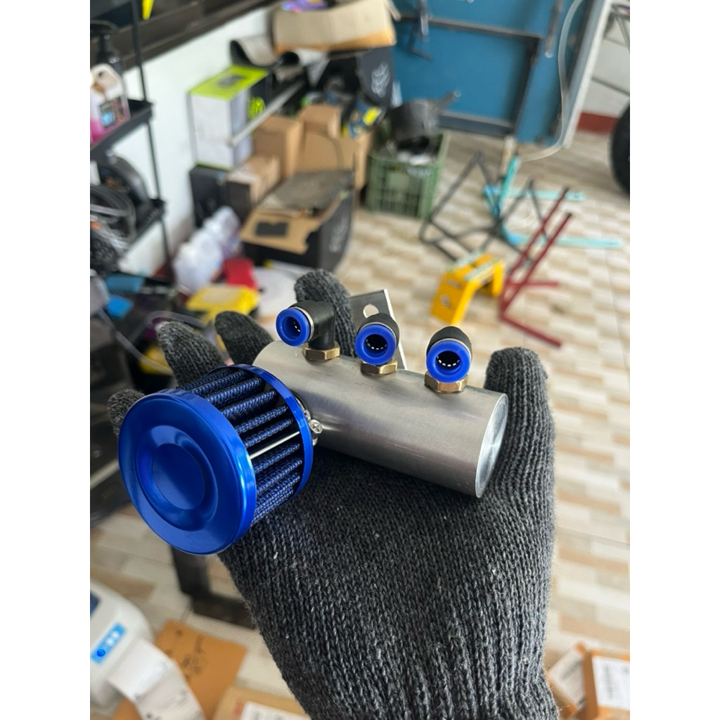 ถังดักไอระบายไอน้ำมันเครื่อง พร้อมสาย รถจักรยานทุกรุ่น เวฟ ดรีม giorno pcx - รูปที่ 3