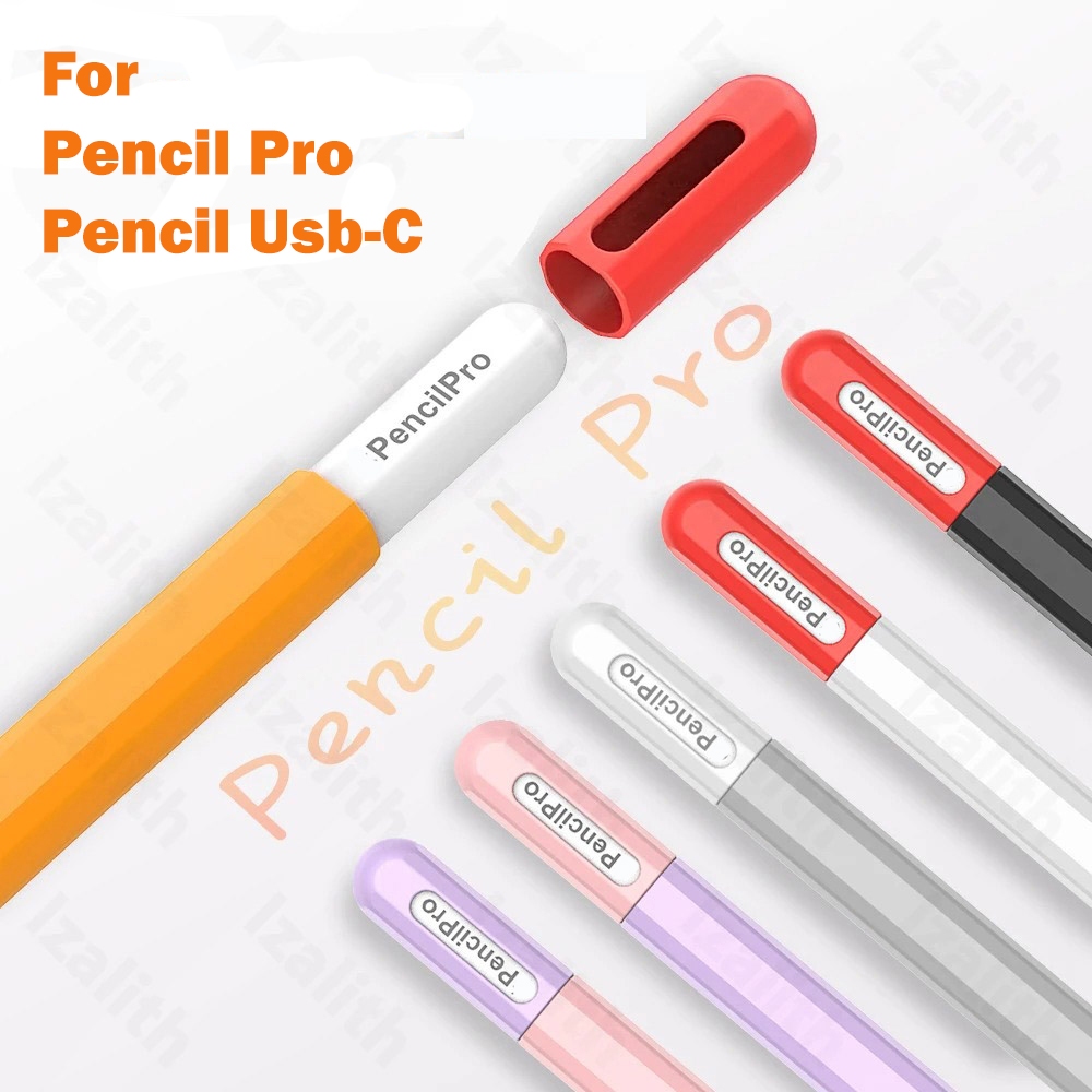 เคส ปลอกสำหรับปากกาไอแพด Ap pencil Pro / USB C  ปลอกปากกาซิลิโคน เคสปากกา