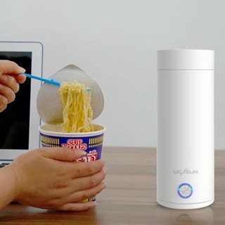 กาต้มน้ำไฟฟ้า ขนาดพกพา วัสดุสแตนเลส ต้มน้ำเร็วภายใน2นาที  ปล…