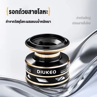 รอกสปินนิ่งตกปลา รอกตกปลา รุ่น AC2000 - 7000 หลากหลายขนาด รอกสปินนิ่ง รุ่น เกียร์โลหะมีความทนทานต่อการสึกหรอและความแข็ง
