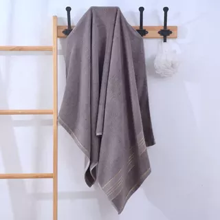 ผ้าขนหนูซับน้ำอย่างดี cotton towel 70×140 ผ้าเช็ดตัวใหญ่ towel ผ้าเช็ดตัวผ้าคอตตอน 100% มี3สีข