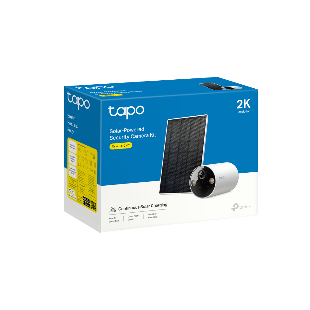 TP-LINK Tapo C410 KIT V.2 Solar-Powered Security Camera Kit