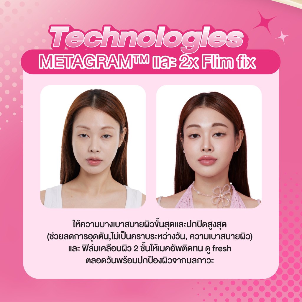 ราคาพิเศษ Mille PERFECT MATTE LONG WEAR CUSHION SPF50 PA+++ 14 กรัม - รูปที่ 3