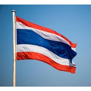 ธงชาติ ผ้าเนื้อดี มีหลายขนาด (ผ้าร่ม) No. 4 6 8 10 12 15 (มีสินค้าให้เลือก)
