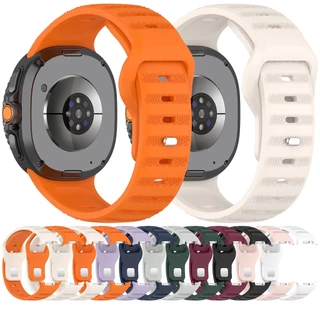 สายนาฬิกา ซิลิโคน สําหรับ Samsung Galaxy Watch 8 40mm/44mm กรอบกันรอย สาย galaxy watch 8 classic