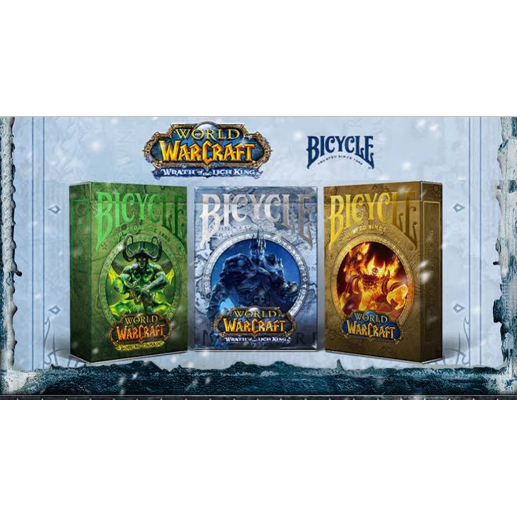 Bicycle World of Warcraft Playing Cards ( ครบเซ็ต )